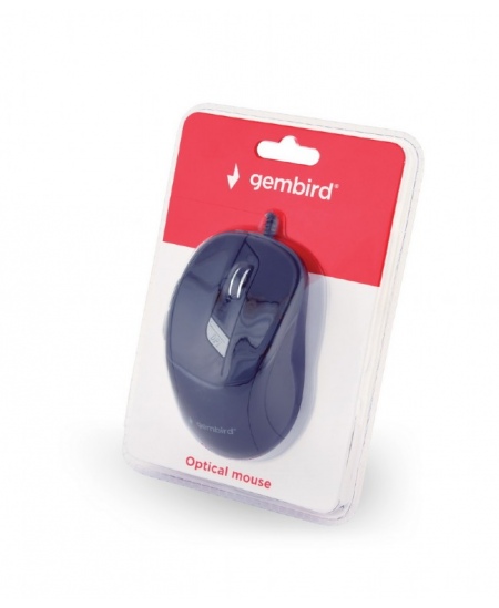 Gembird MUS-6B-01 Optical mouse, Black