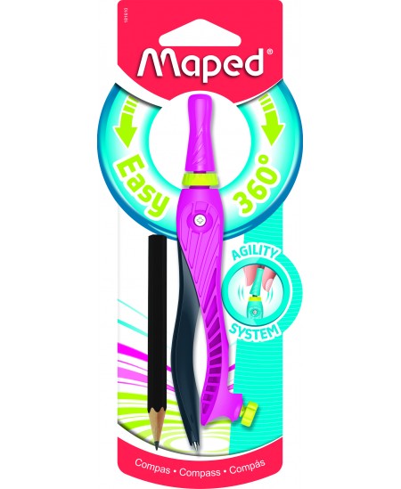 Skriestuvas MAPED Kid´z 360, su pieštuku