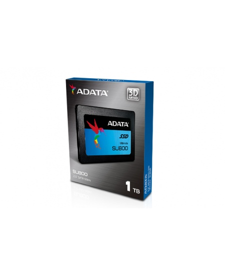 ADATA Ultimate SU800 1TB SSD form factor 2.5", SSD interface SATA, Read speed 560 MB/s, Write speed 520 MB/s