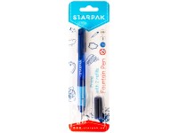 Plunksnakotis STARPAK Fountain Pen Prime, mėlynos spalvos korpusas, su 2 kapsulėmis