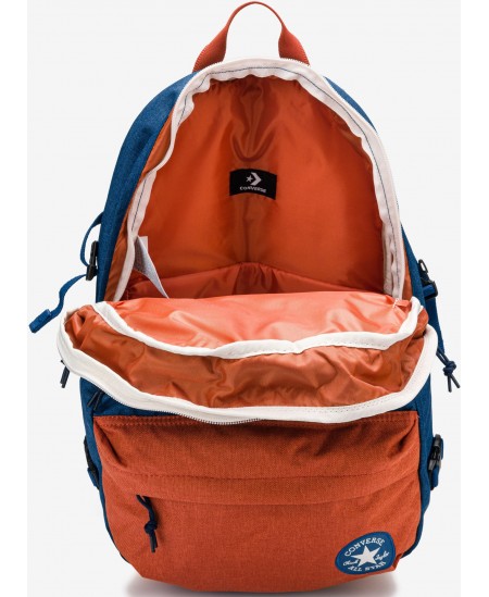 Converse Kuprinė Straight Edge Backpack Blue Orange