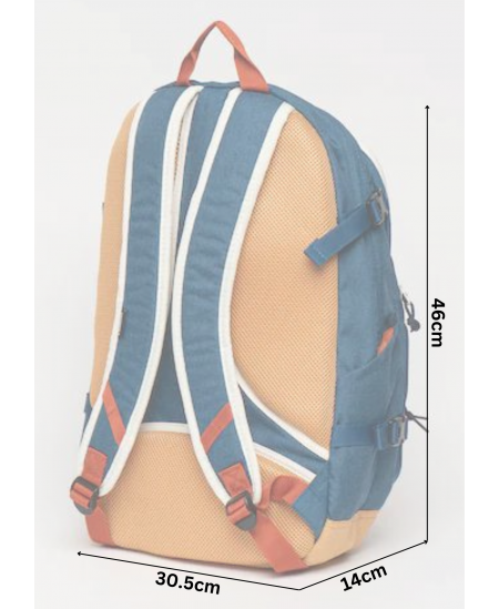 Converse Kuprinė Straight Edge Backpack Blue Orange
