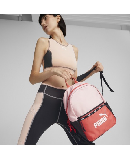 Puma Kuprinė Base Backpack Salmon Pink Black 079140 02