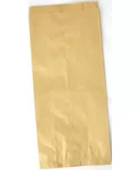 Popieriniai pakavimo maišeliai 240 x 80 x 400 mm, Kraft, rudi,  250 vnt.