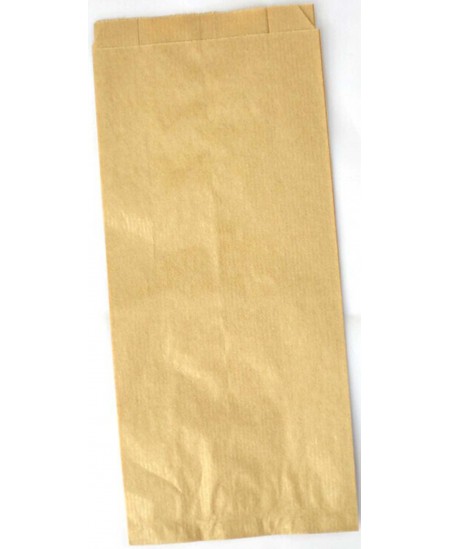 Popieriniai pakavimo maišeliai 110 x 55 x 240 mm, Kraft, rudi,  1000 vnt.