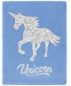 Pliušinė užrašų knygutė STARPAK Unicorn, A5