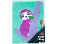 Pliušinis dienoraštis STARPAK Sloth, A5