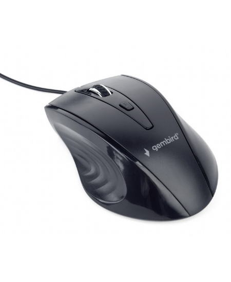 Gembird Mouse  MUS-4B-02 USB, No, Standard, No, Black