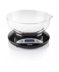 Tristar Kitchen scale KW-2430 Maximum weight (capacity) 2 kg, Graduation 1 g, Display type LCD, Black