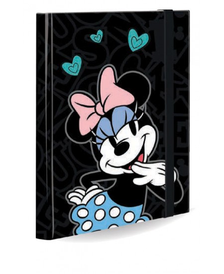 Aplankas su gumele COOLPACK Minnie Mouse, kartoninis, A4, 3 cm