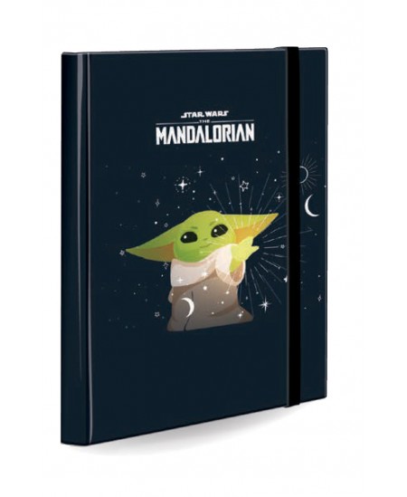 Aplankas su gumele COOLPACK Mandalorian, kartoninis, A4