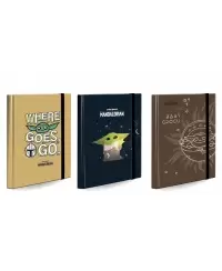 Aplankas su gumele COOLPACK Mandalorian, kartoninis, A4