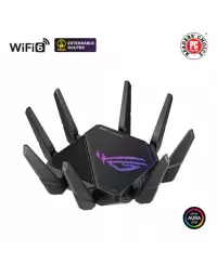 Asus Tri-band Gigabit Wifi-6 Gaming Router  ROG Rapture GT-AX11000 PRO  802.11ax, 480+1148 Mbit/s, 10/100/1000 Mbit/s, Ethernet 