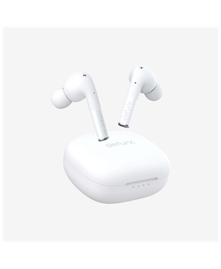 Defunc Earbuds True Entertainment Built-in microphone, Wireless, Bluetooth, White