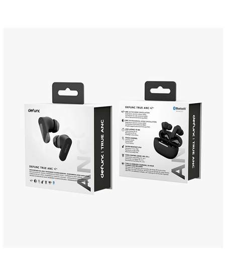 Defunc Wireless Earbuds True Anc In-ear, Microphone, Black