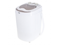 Adler Mini washing machine AD 8055 Top loading, Washing capacity 3 kg, Depth 37 cm, Width 36 cm, White