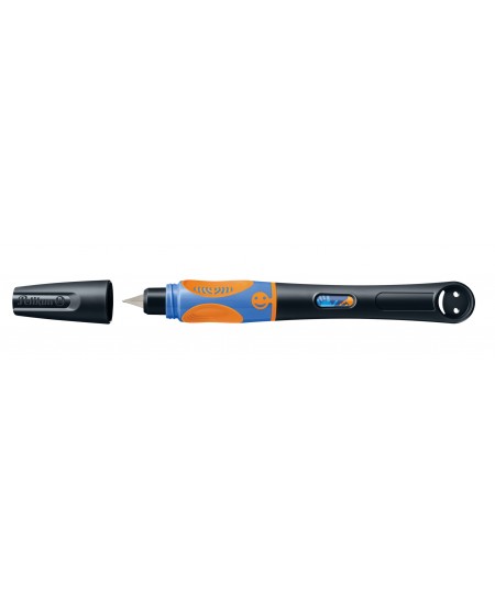 Plunksnakotis PELIKAN Griffix-4, dešiniarankiams, Neon Black,  blisteryje