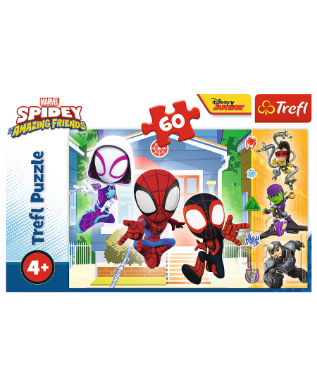 Dėlionė TREFL Spider-Man „Spidey" 60 det.
