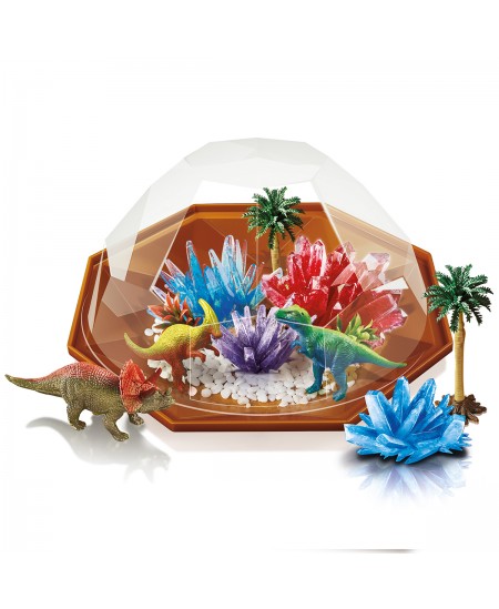 Dinozaurų kristalų terariumas 4M