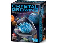Kristalų auginimas 4M: mėlyni kristalai