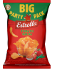 Bulvių traškučiai ESTRELLA, vingiuoto pjaustymo, aštraus pomidorų skonio, 250 g