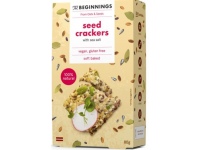 Sėklų krekeriai THE BEGINNINGS, su jūros druska, 80g