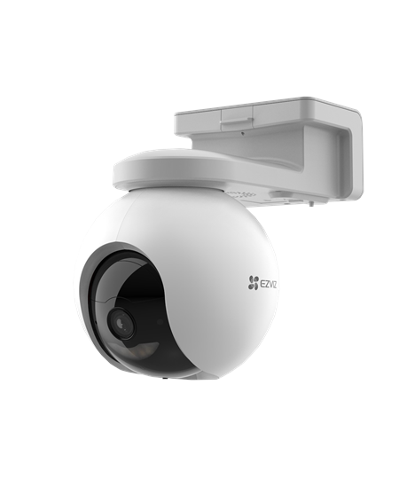EZVIZ IP Camera  CS-EB8 4G/LTE with battery 3 MP, 4mm, IP65, H.265 / H.264, MicroSD, max. 512 GB, White