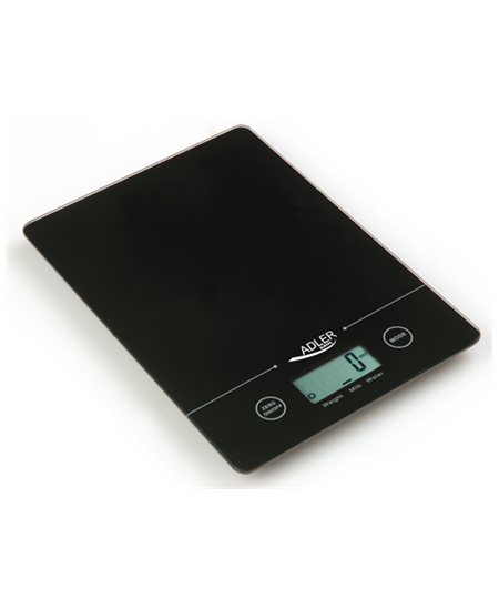 Adler Kitchen scales Adler AD 3138  Maximum weight (capacity) 5 kg, Graduation 1 g, Display type LCD, Black