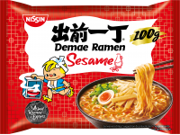 Greitai paruošiami makaronai NISSIN, Demae Ramen Sesame, 100 g