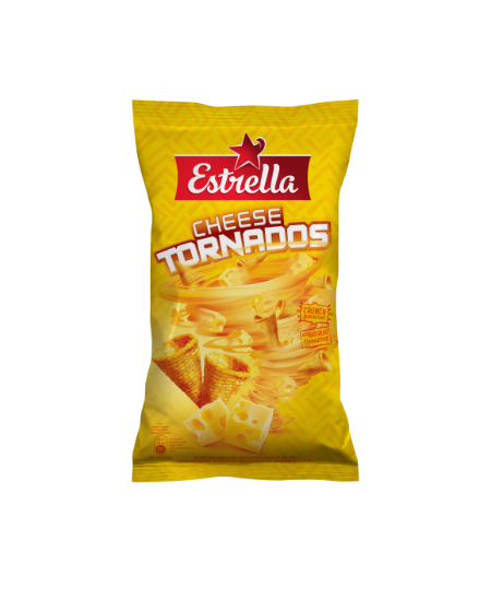 Kukurūzų traškučiai ESTRELLA, sūrio skonio,110 g