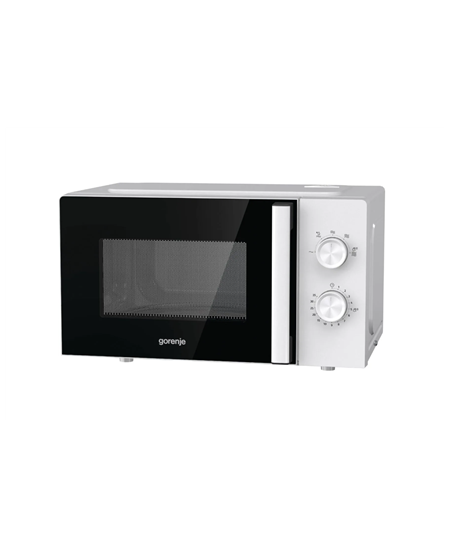 Gorenje Microwave Oven MO20E1WH Free standing, 20 L, 800 W, Grill, White