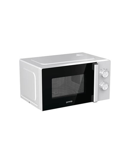 Gorenje Microwave Oven MO20E1WH Free standing, 20 L, 800 W, Grill, White