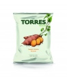 Saldžių bulvių traškučiai TORRES, 90g