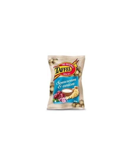 Traškučiai TAFFEL, grietinės ir svogūnų skonio, 75 g