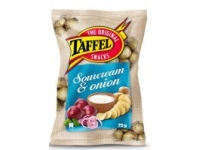 Traškučiai TAFFEL, grietinės ir svogūnų skonio, 75 g