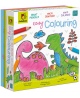 Spalvinimo rinkinys dideliais pieštukais LUDATTICA Easy colouring