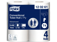 Buitinis tualetinis popierius TORK Conventional Advanced (T4), 120261, 4 rit.	