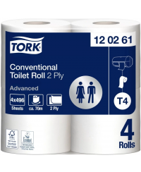 Buitinis tualetinis popierius TORK Conventional Advanced (T4), 120261, 4 rit.	