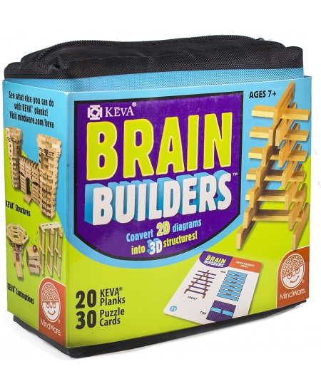Konstravimo rinkinys KEVA MindWare „Brain Builders“