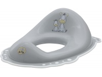 Maltex Baby klozeto sėdynė, neslystanti, Zebra, pilka / balta, 6463