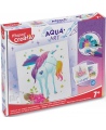 Plakato piešimo rinkinys MAPED Aqua Art Unicorns
