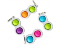 Sensorinis žaislas - raktų pakabukas ,,Simpl Dimpl" (įvairių spalvų)