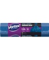 Šiukšlių maišai VORTEX  dvisluoksniai, 120 l, 10 vnt., storis 35 μm, HDPE/LDPE, mėlyni
