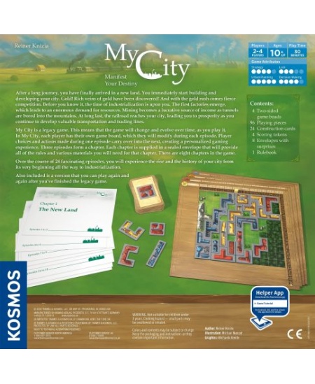 Serijinis stalo žaidimas Thames&Kosmos „My City”