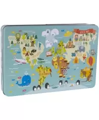 Apli Kids XL dėlionė PASAULIO ŽEMĖLAPIS