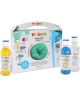 Šlykštukų gaminimo rinkinys PRIMO Coloured clear glue, 4 spalvos