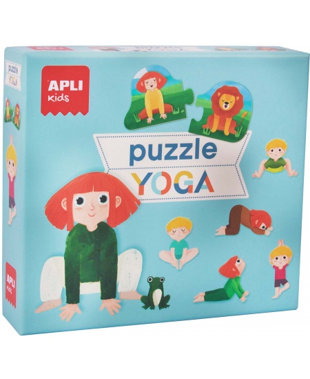 Dėlionė APLI Kids "Yoga"