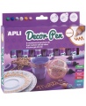 Dekoravimo rašikliai Apli Kids Metallic, 6 vnt.
