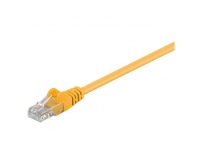 Goobay 68351 CAT 5e patch cable, U/UTP, yellow, 15 m
