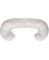 CebaBaby maitinimo pagalvė dżersej DUO, lapeliai rudi W-705-000-746